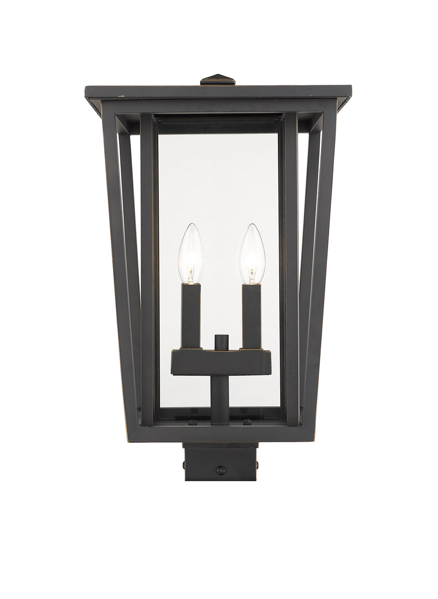 Z-LIte Seoul 2-Light Outdoor Pier Mounted Fixture