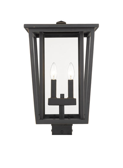 Z-LIte Seoul 2-Light Outdoor Pier Mounted Fixture