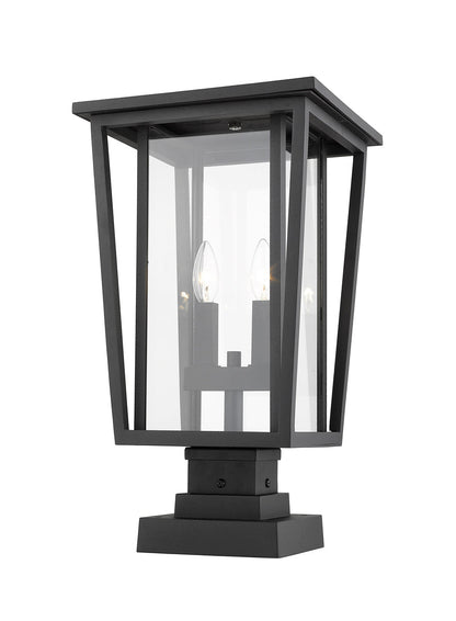 Z-LIte Seoul 2-Light Outdoor Pier Mounted Fixture