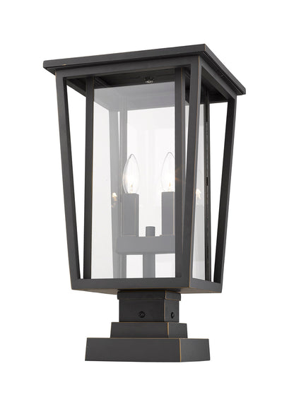 Z-LIte Seoul 2-Light Outdoor Pier Mounted Fixture
