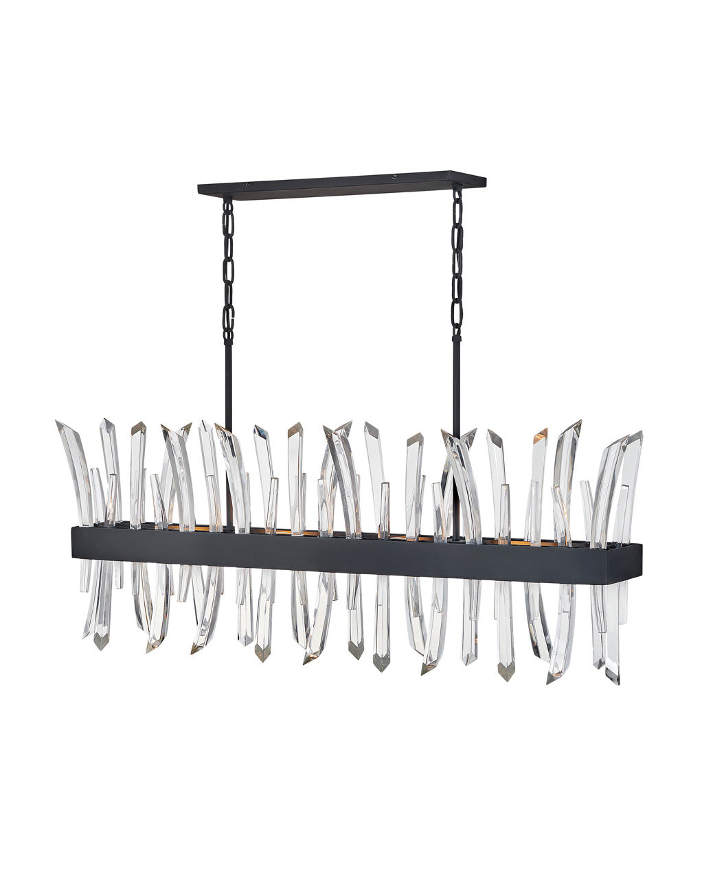  Revel Four Light Linear Chandelier