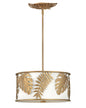  Botanica Medium Pendant In Burnished Gold