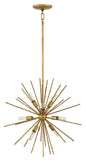  Tryst Small Orb Pendant In Burnished Gold