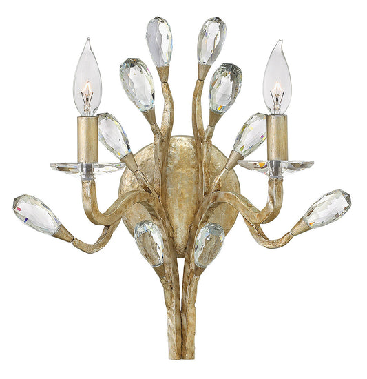  Eve Two Light Sconce In Champagne Gold