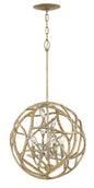  Eve Medium Orb Pendant In Champagne Gold