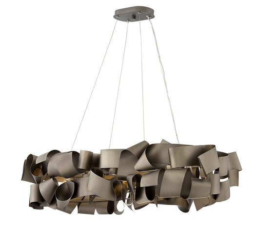  Delfina Six Light Linear Chandelier