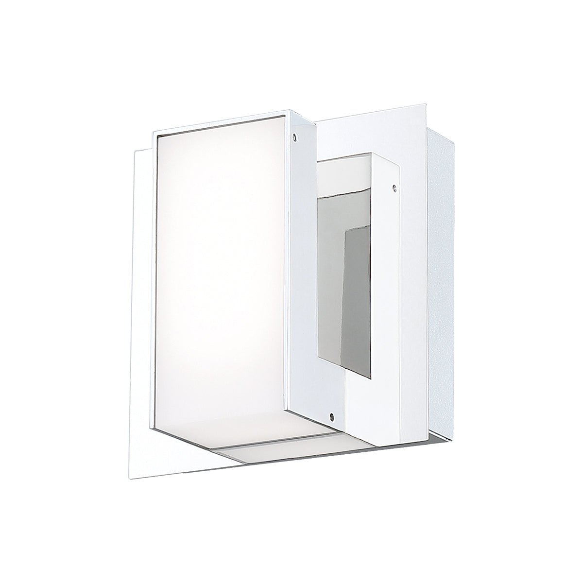  Delrosa 1-Light Wall Sconce In Chrome
