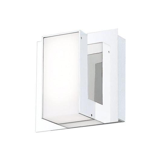  Delrosa 1-Light Wall Sconce In Chrome