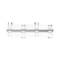  Netto 8-Light Bath & Vanity In Chrome