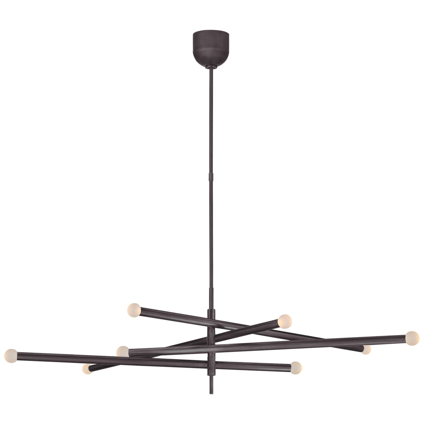  Rousseau LED Chandelier In Bronze
