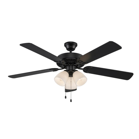  Solana 52" Ceiling Fan In Black